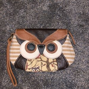 Owl Wristlet